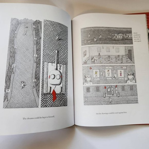 The Wall Growing Up Behind The Iron Curtain by Peter Sis, Hardcover - Picture 12 of 14